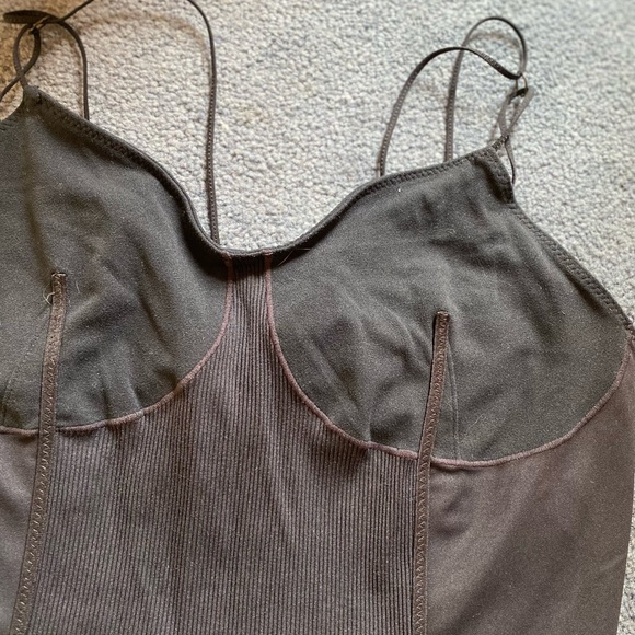 Nike Luxe Infinalon Yoga Black Jumpsuit - Picture 2 of 4